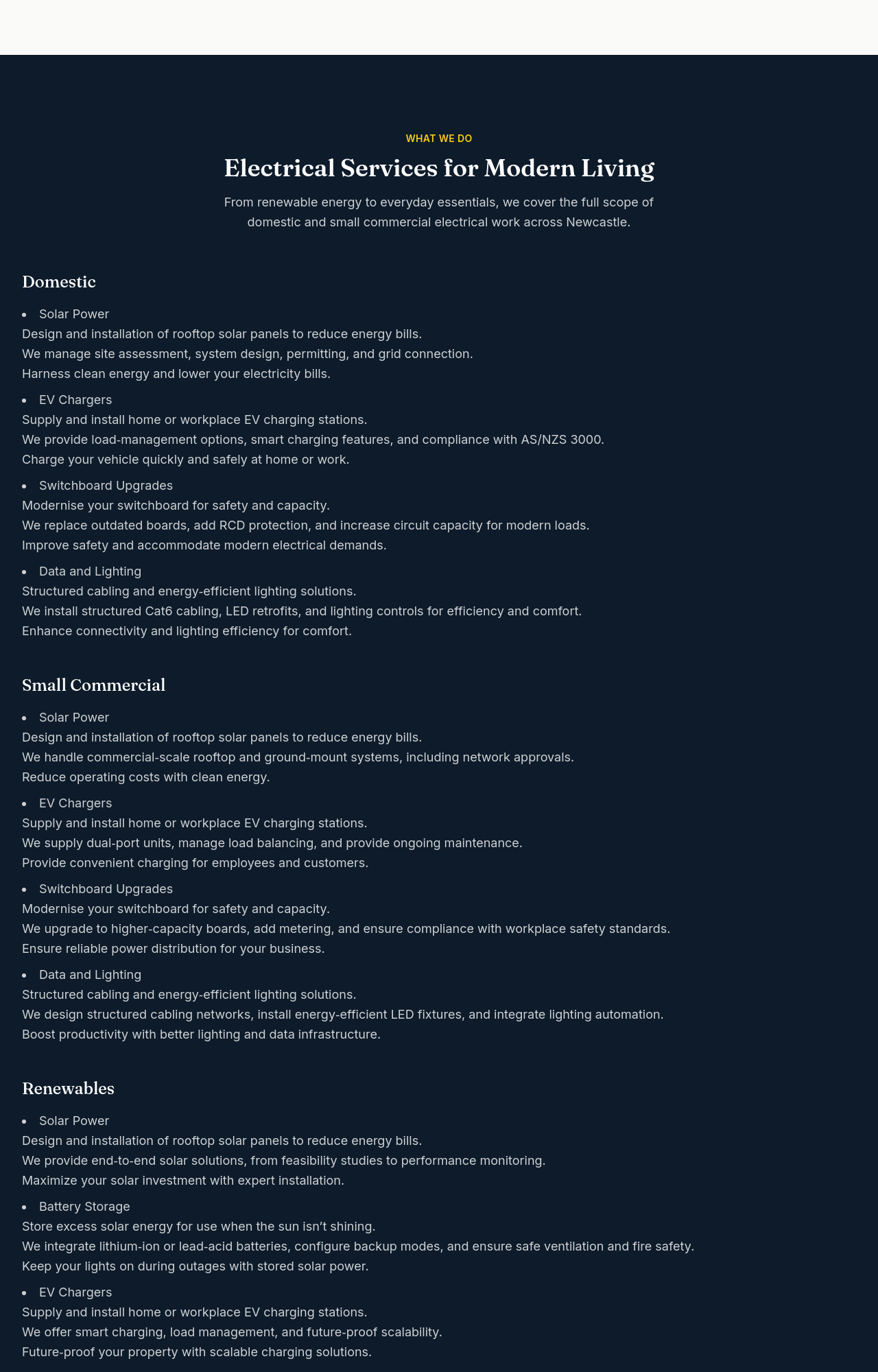 After — services