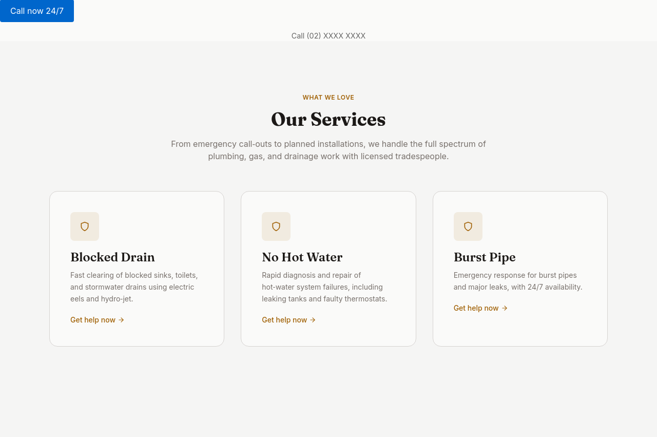 After — services